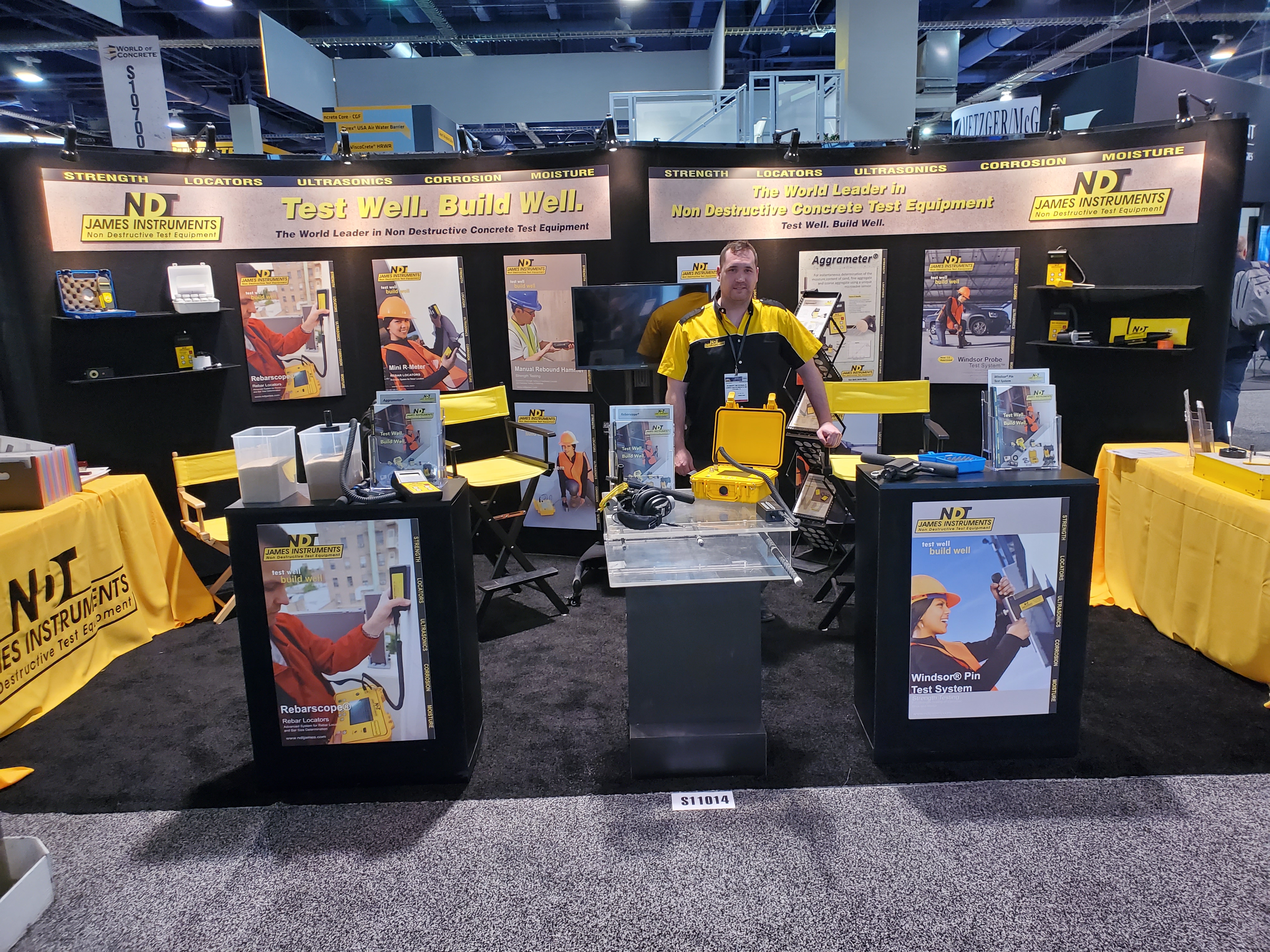 James Instrument WOC Booth 2020