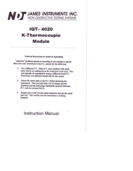 Single Channel Maturity Meter Manual PDF