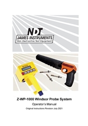 Windsor® Probe HP System Manual, Z-WP-1000